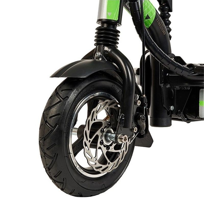 PATINETE ELÉCTRICO 300W CON SILLÍN, PLEGABLE Y DE COLOR VERDE