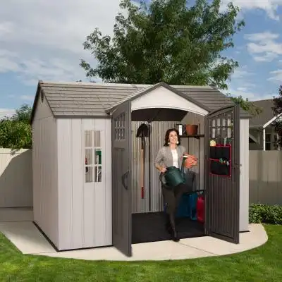 LIFETIME 10 FT. X 8 FT. OUTDOOR STORAGE SHED