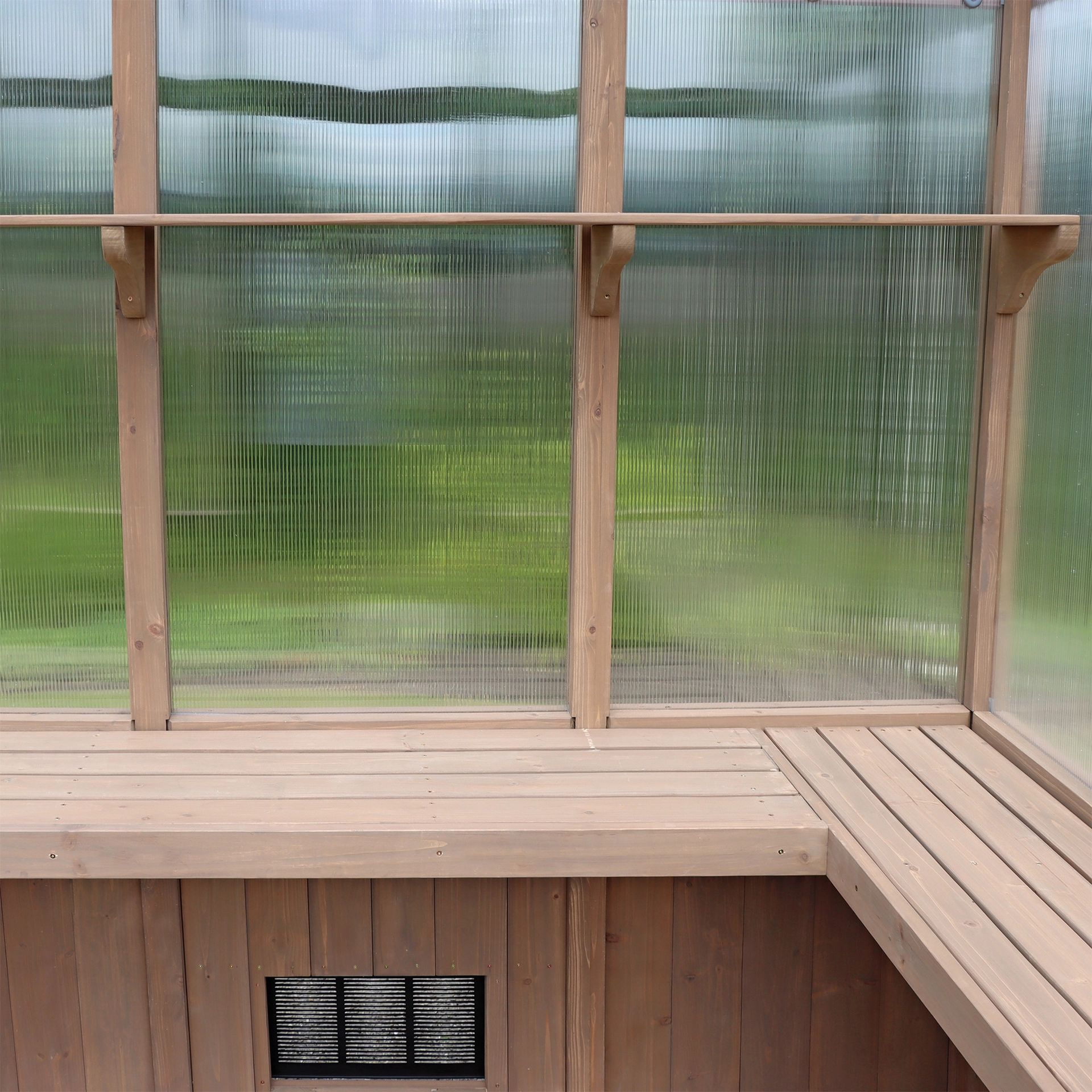 Yardistry 6.7' x 7.6' Greenhouse