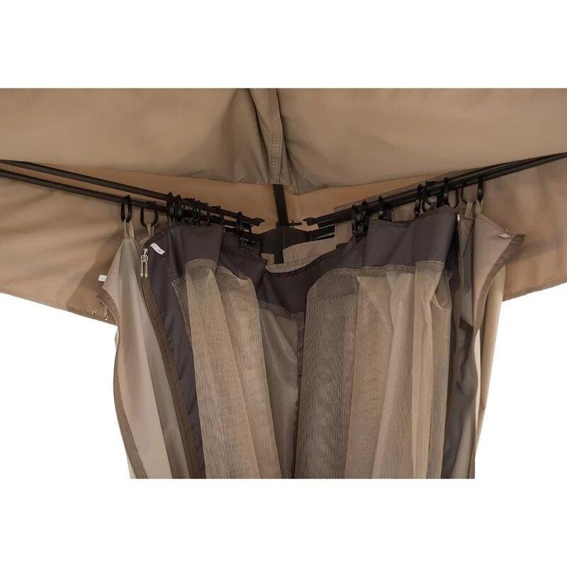 Moorehead 12 Ft. W x 10 Ft. D Steel Patio Gazebo