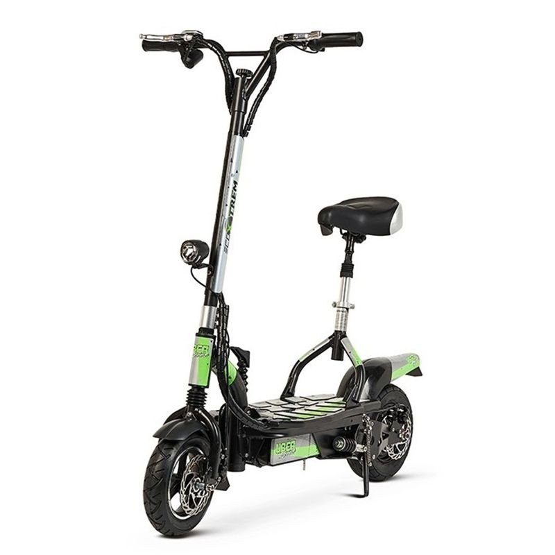 PATINETE ELÉCTRICO 300W CON SILLÍN, PLEGABLE Y DE COLOR VERDE