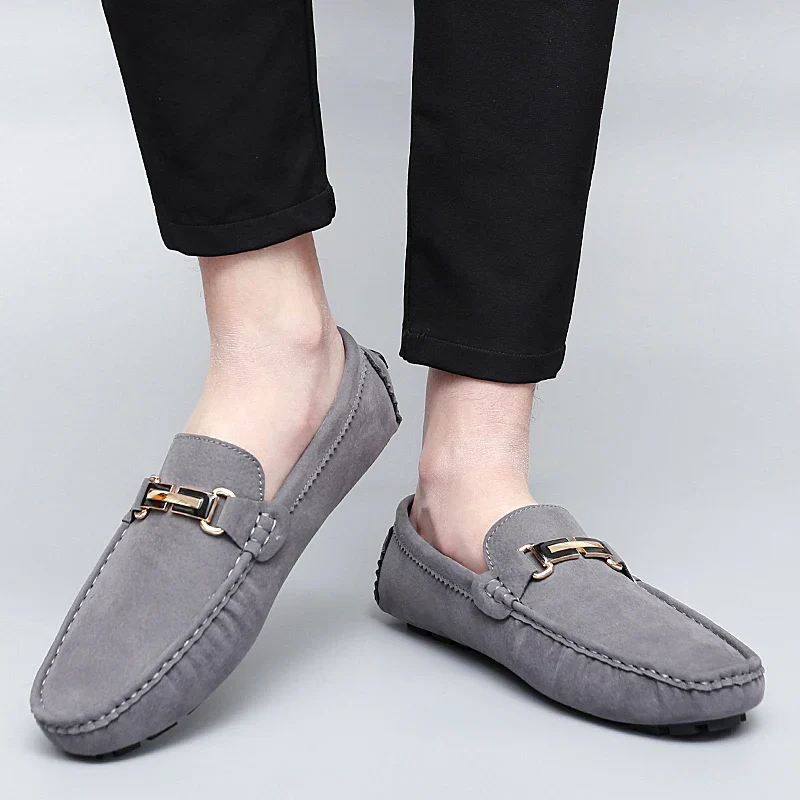 Delmar Genuine Suede Loafers
