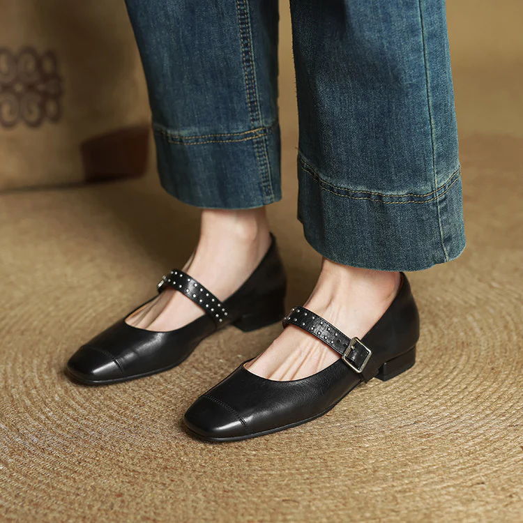 Elry Genuine Leather Shoes