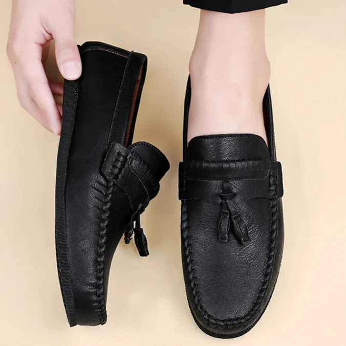 Moclyn Leather Loafers