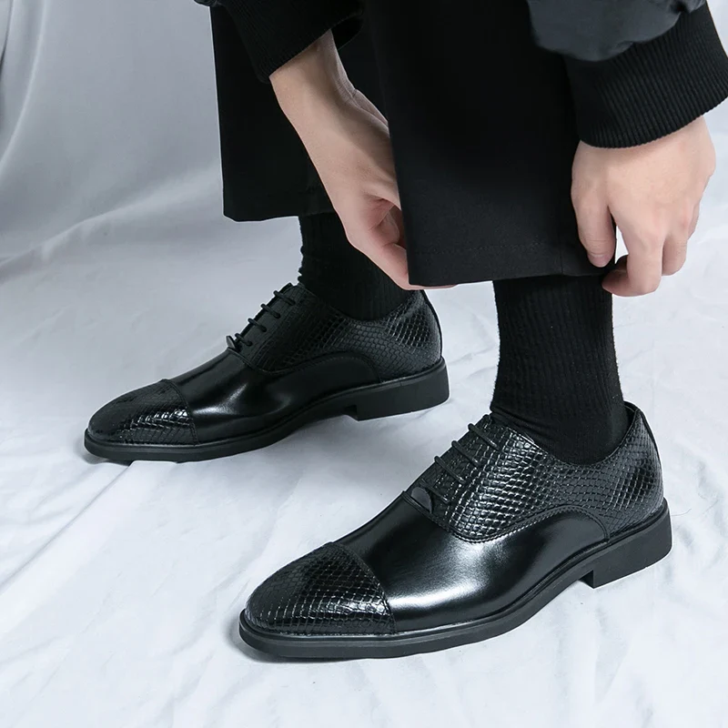 Slyther Genuine Leather Brogues