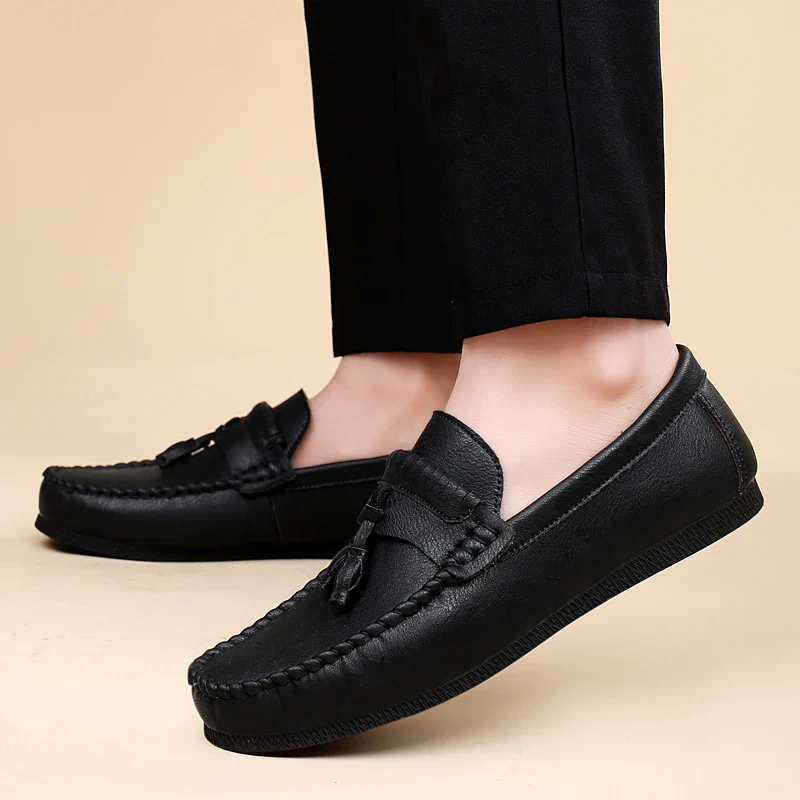 Moclyn Leather Loafers