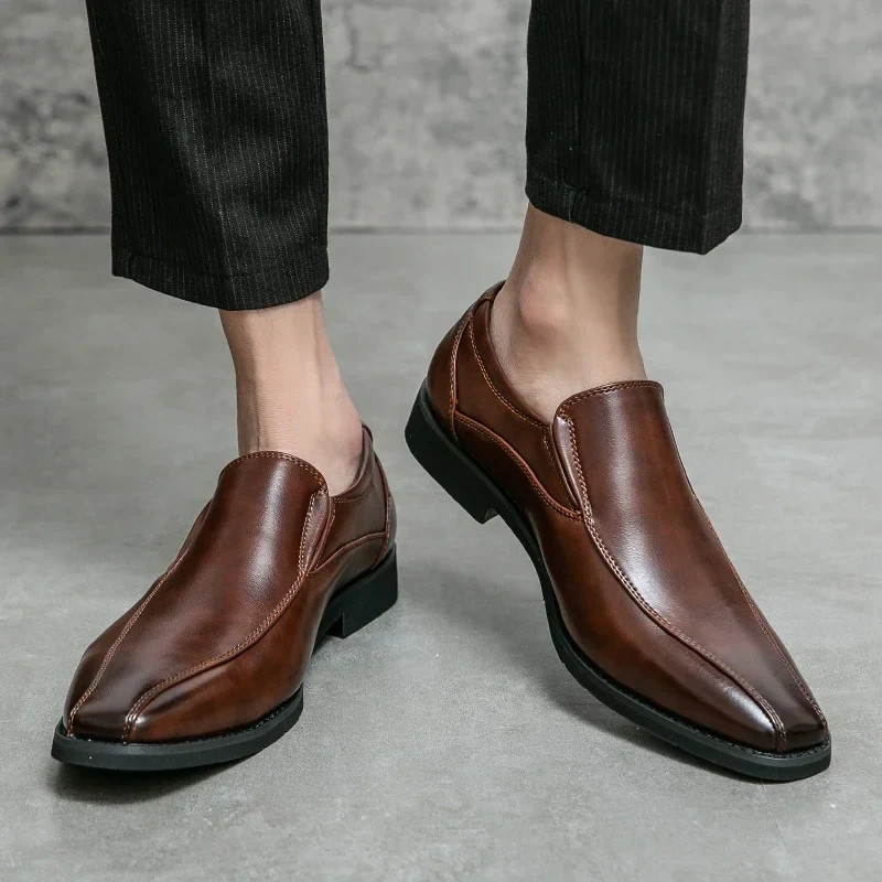 Almers Genuine Leather Loafers