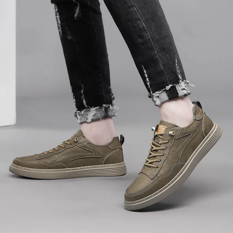 Ozgun Genuine Leather Sneakers