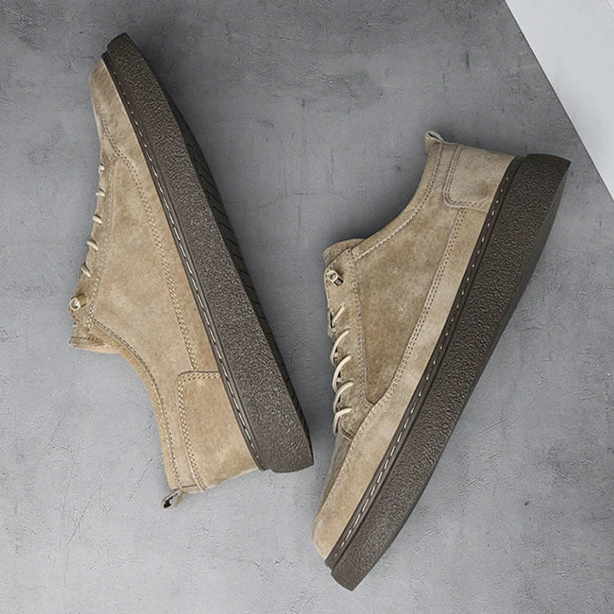 Zalver Genuine Suede Sneakers