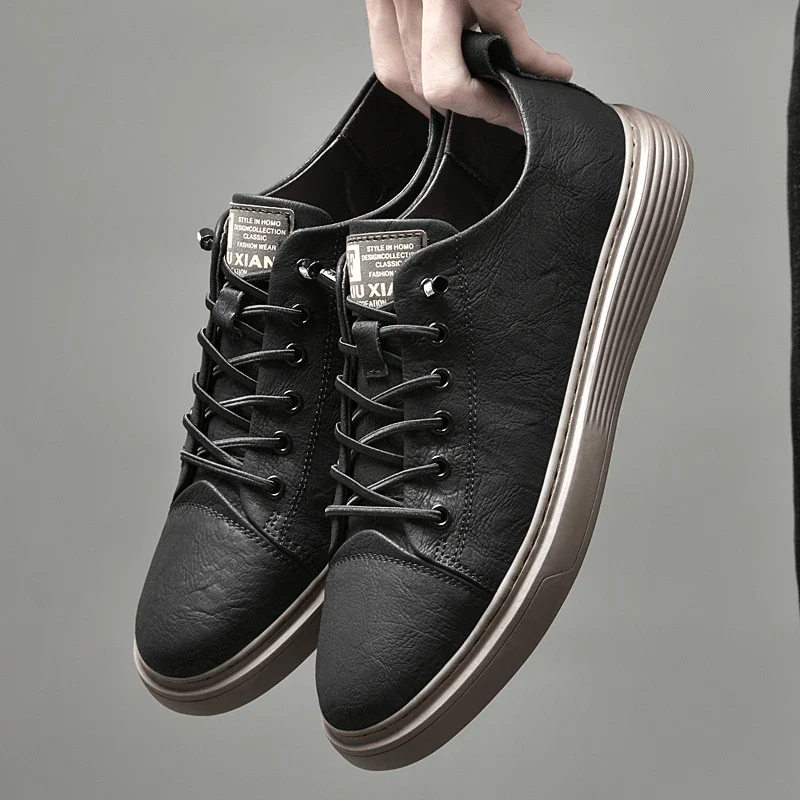 Pesco Genuine Leather Sneakers
