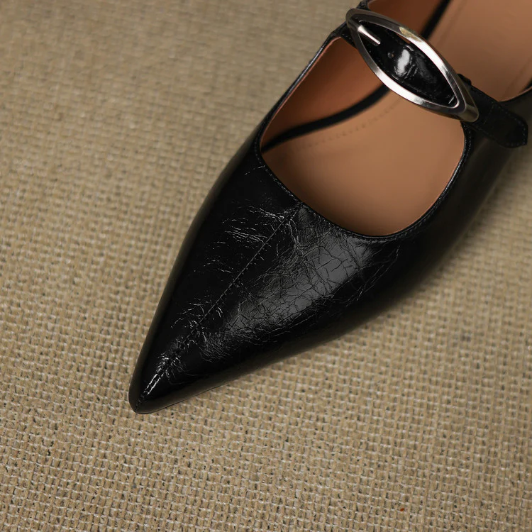 Alour Genuine Leather Mules