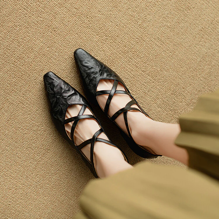 Lira Genuine Leather Heels