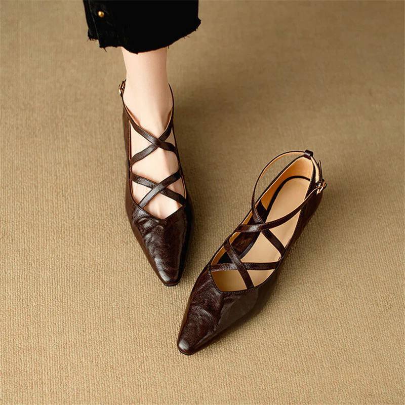 Lira Genuine Leather Heels