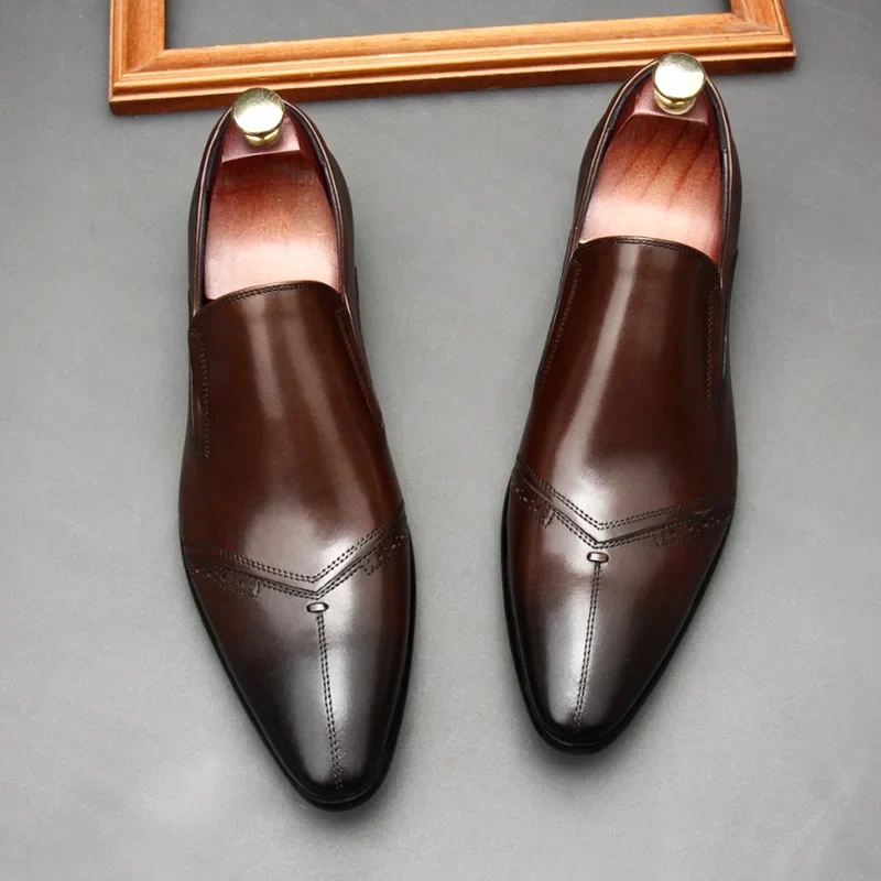 Zion Genuine Leather Loafers