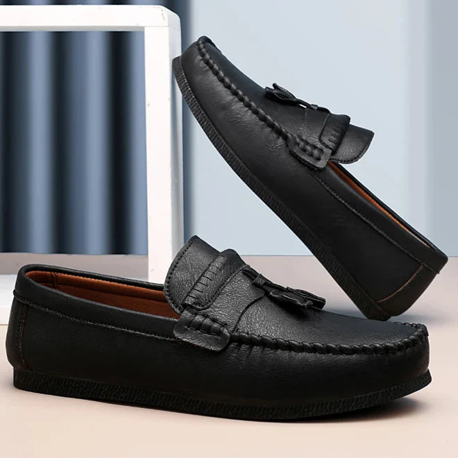 Moclyn Leather Loafers