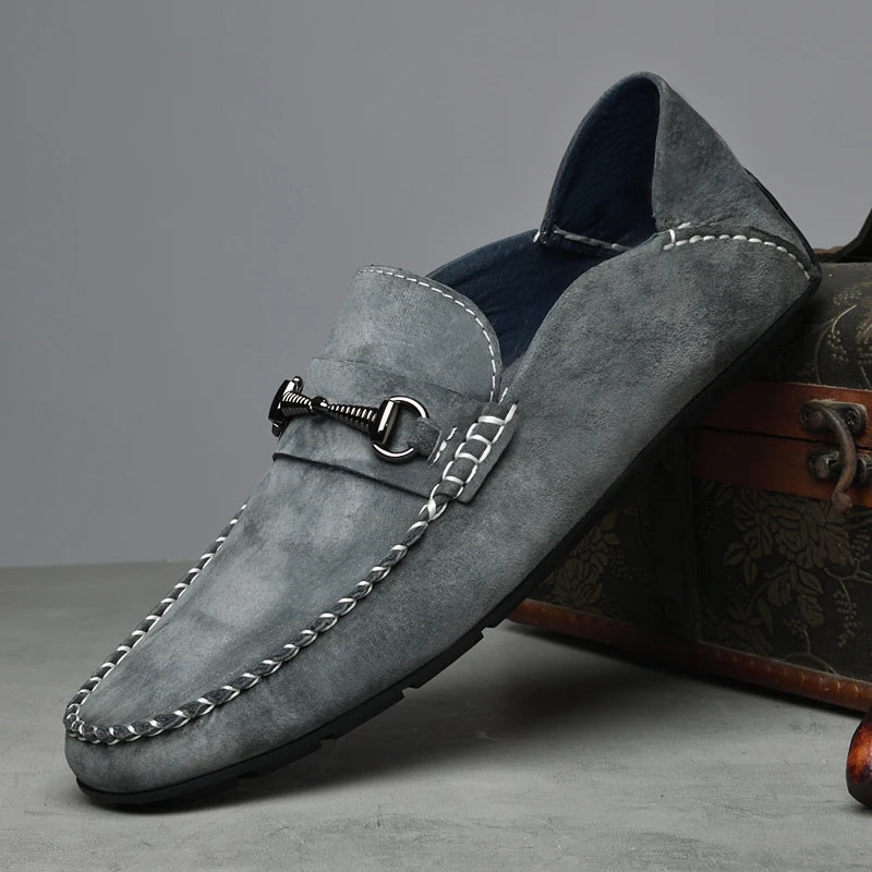 Astire Genuine Suede Loafers