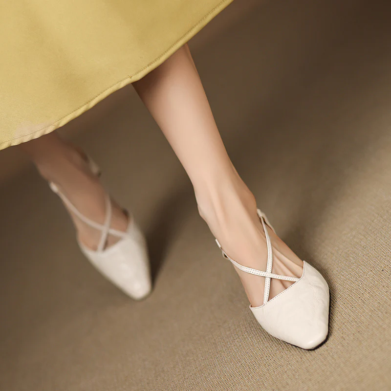 Velta Genuine Leather Heels