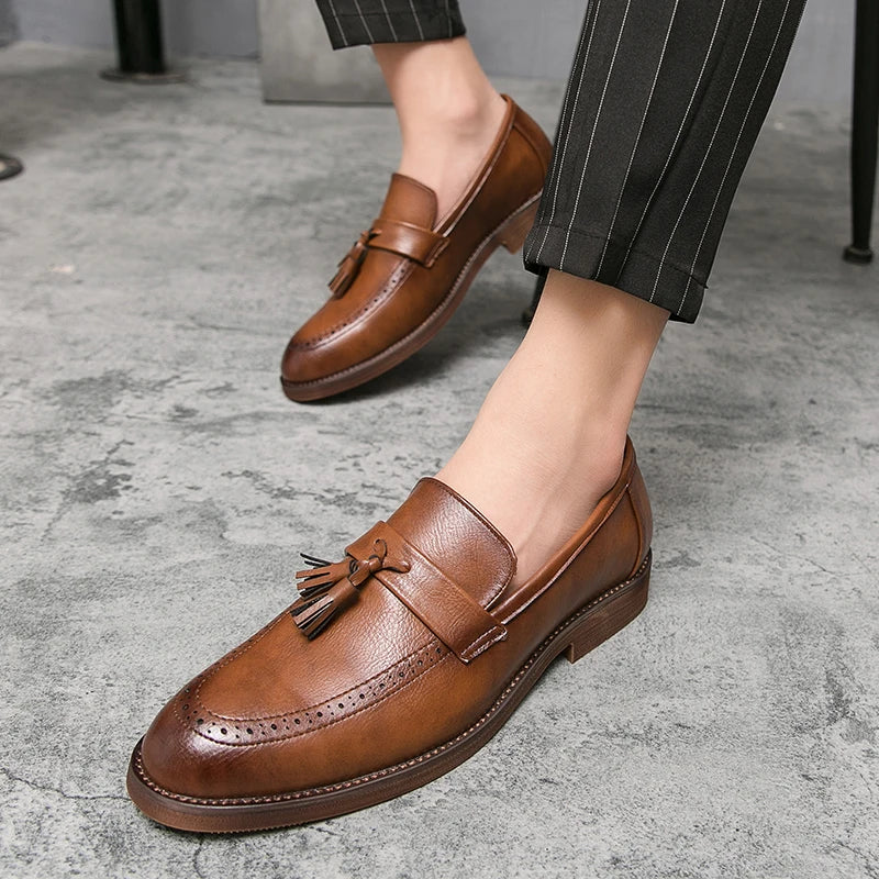 Onlor Genuine Leather Loafers