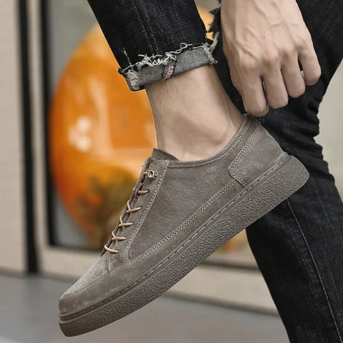 Zalver Genuine Suede Sneakers