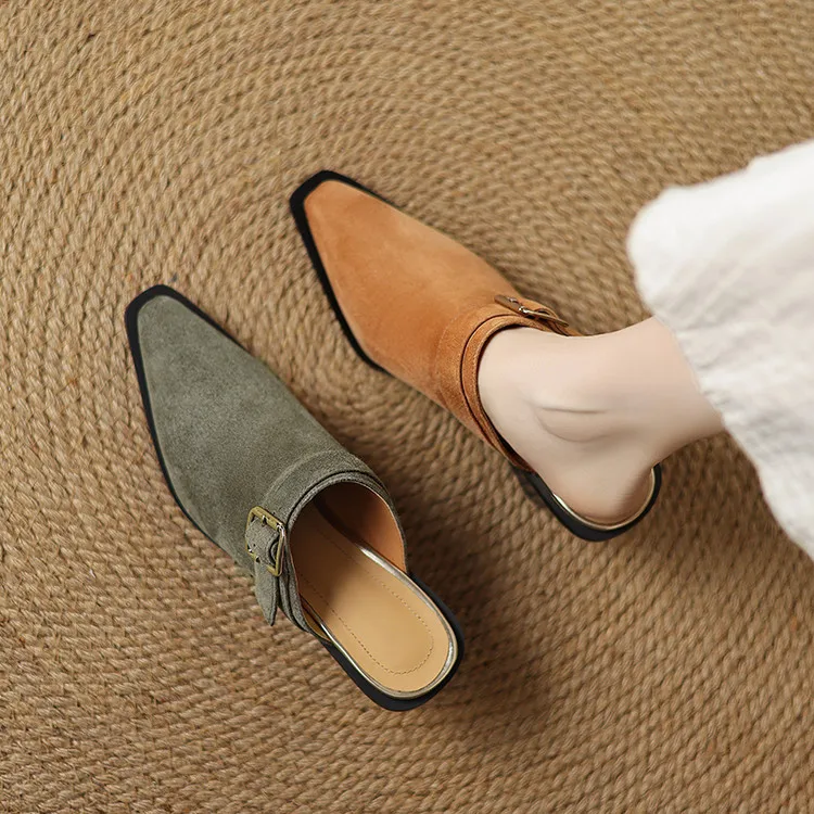 Elmer Suede Mules