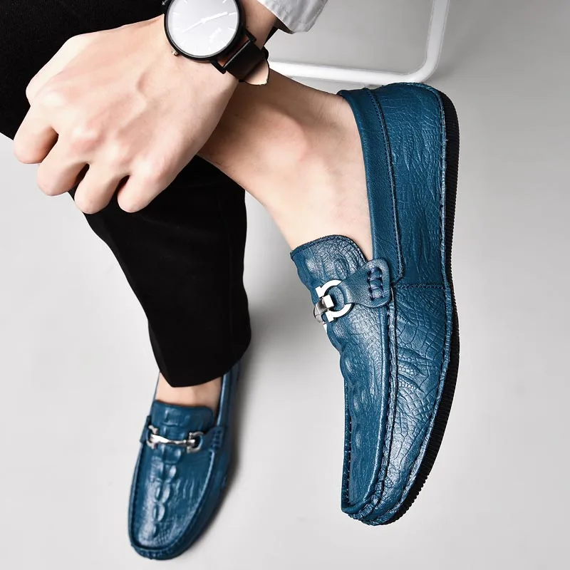 Reptor Genuine Leather Loafers