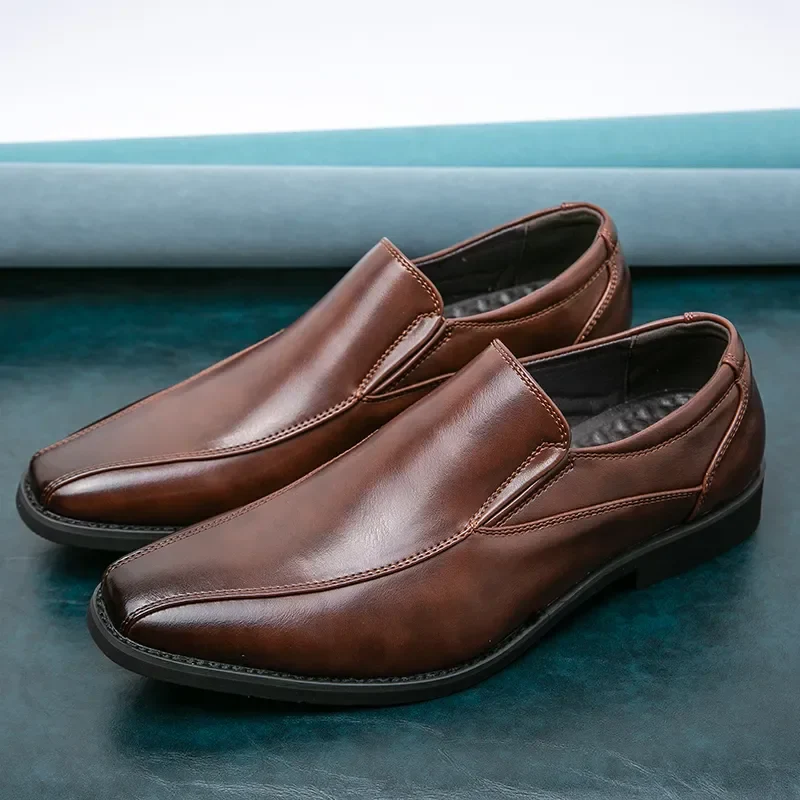 Almers Genuine Leather Loafers