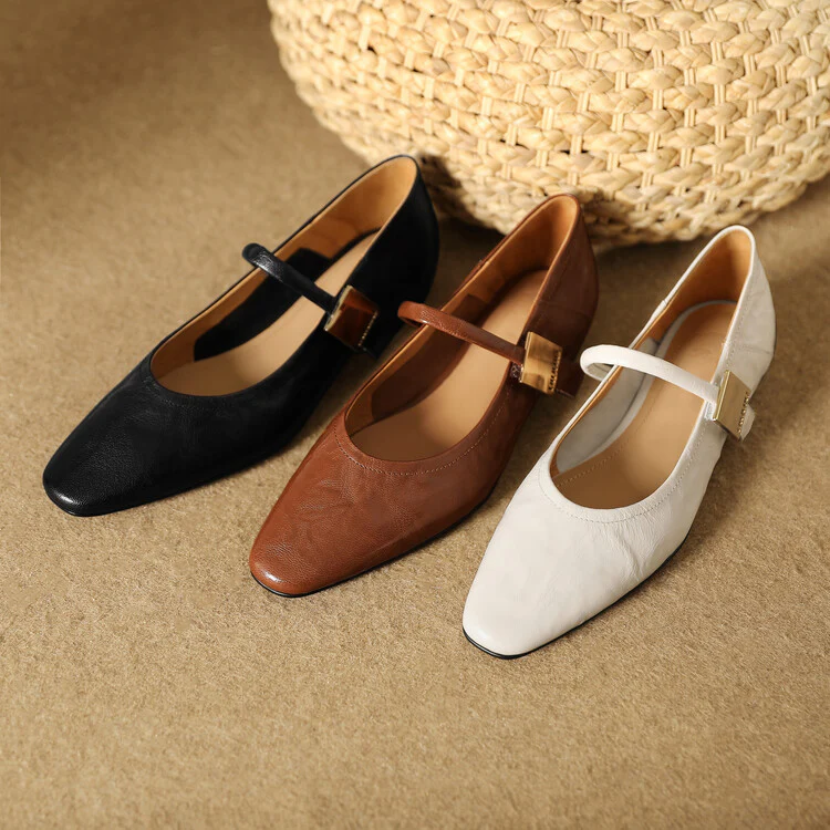 Ulan Genuine Leather Pumps