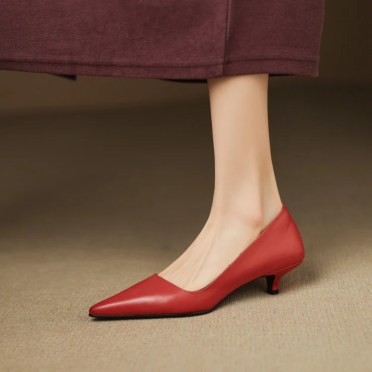 Vienna Genuine Leather Heels