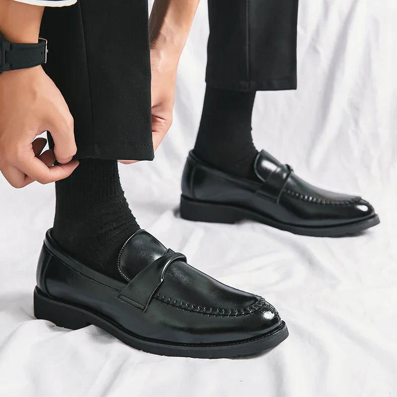 Teviot Genuine Leather Loafers