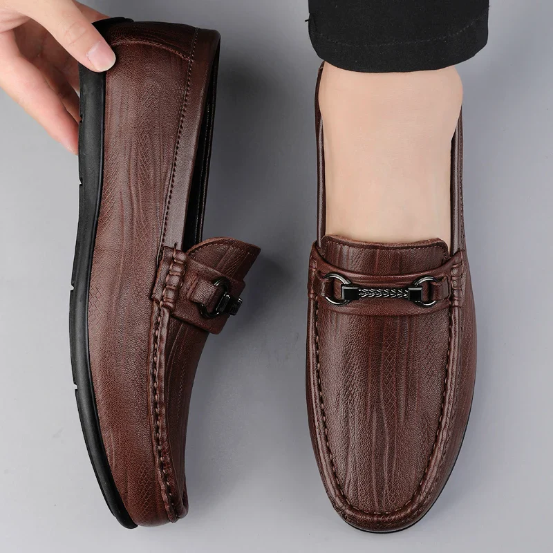 Revik Genuine Leather Loafers