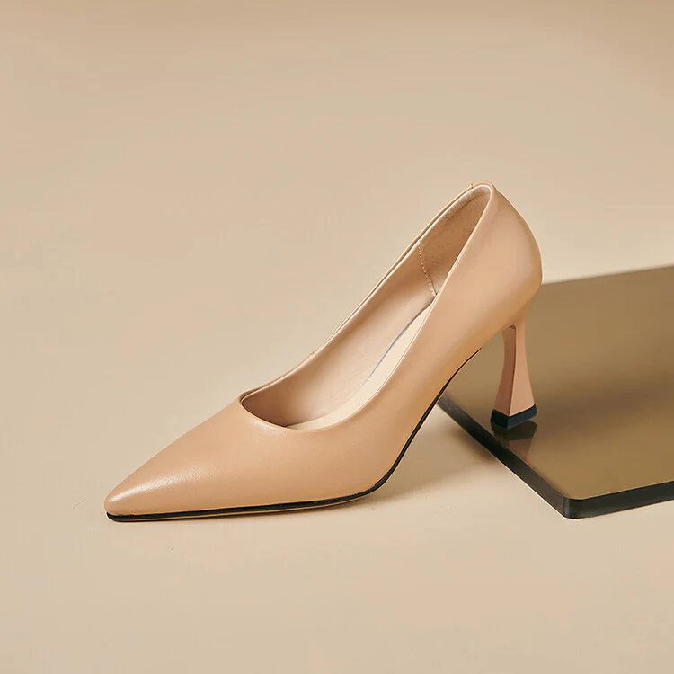 Lior Genuine Leather Heels