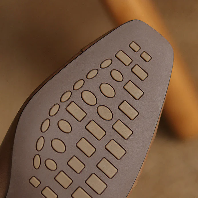 Clarette Genuine Leather Heels