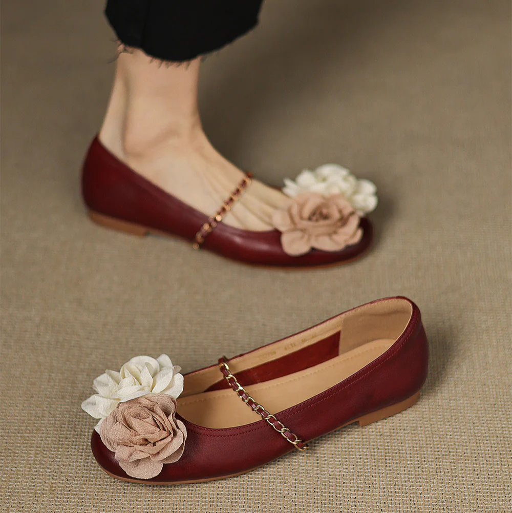 Fleur Genuine Leather Shoes