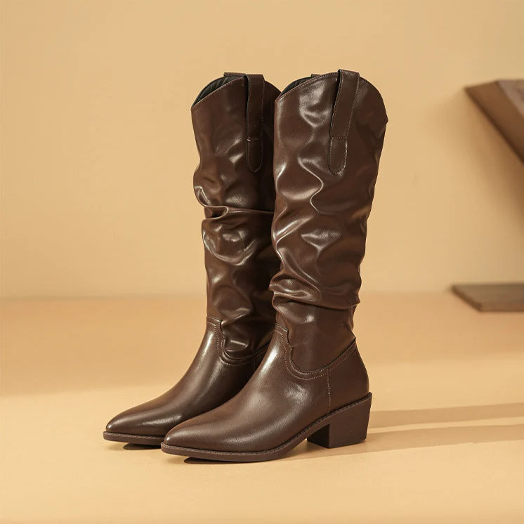 Ambrith Leather Boots