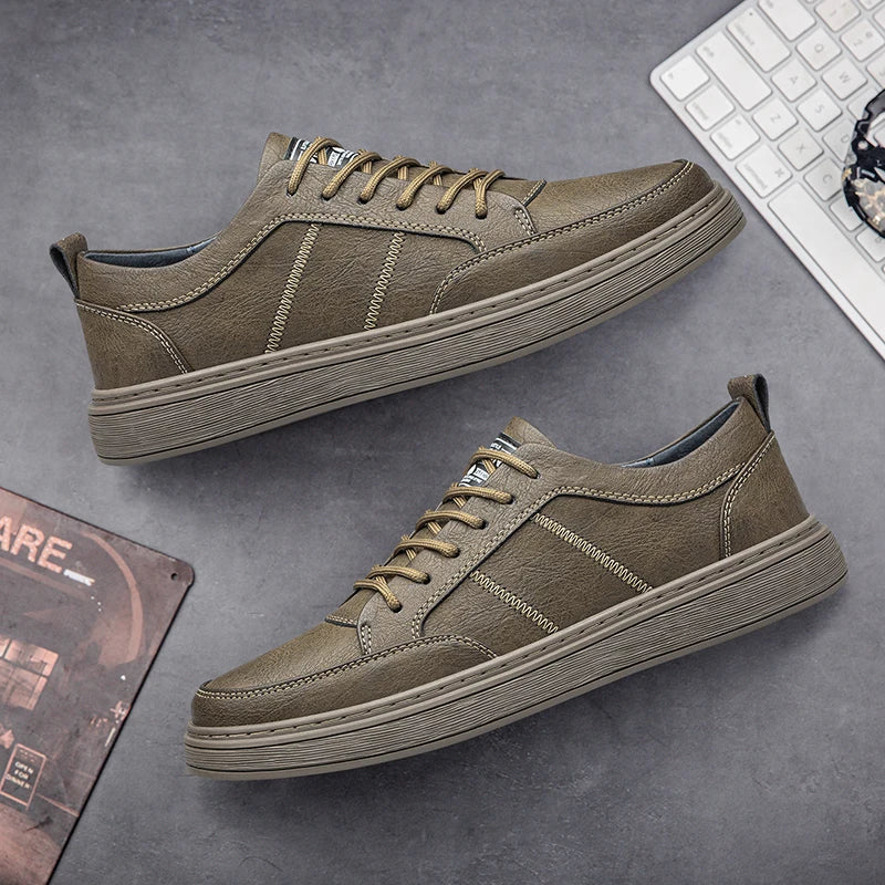 Ardel Genuine Leather Sneakers