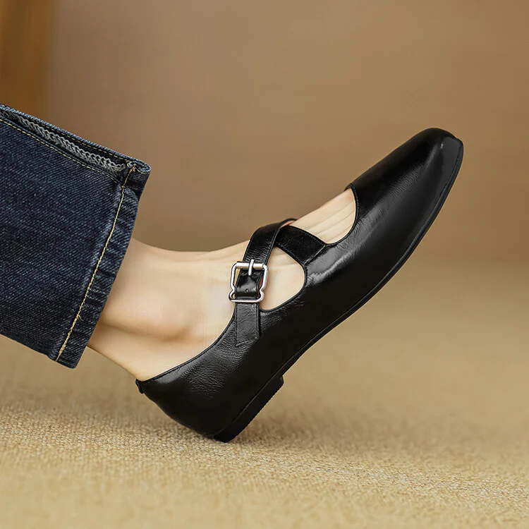 Nyra Genuine Leather Shoes