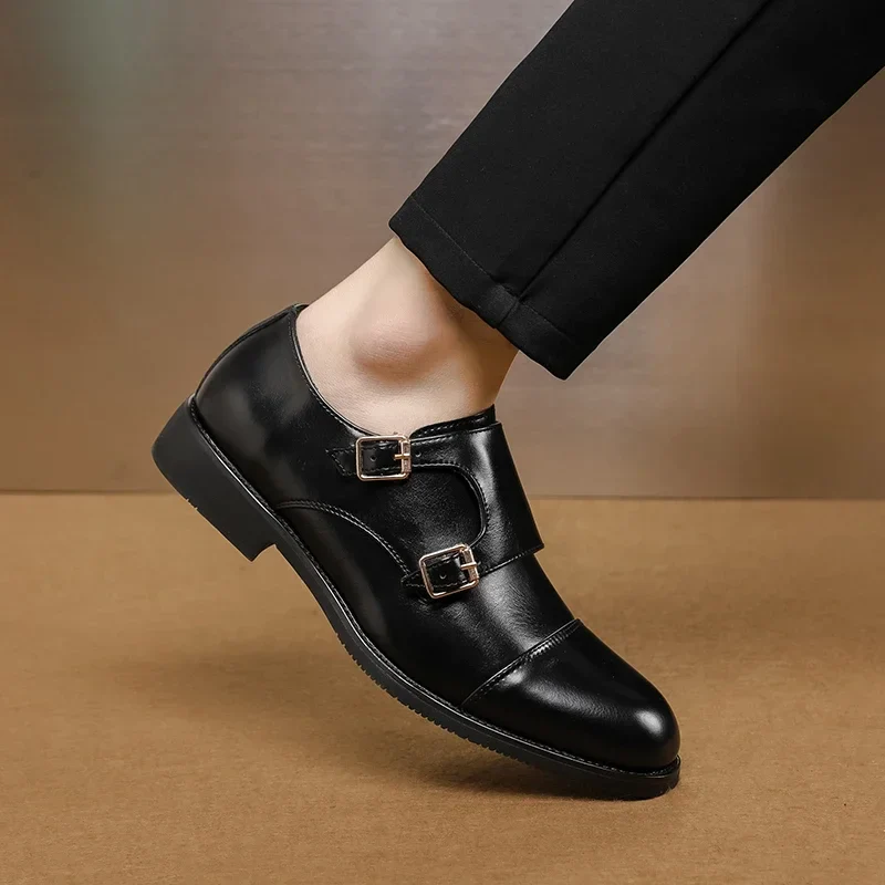 Grandeur Monk Strap Shoes