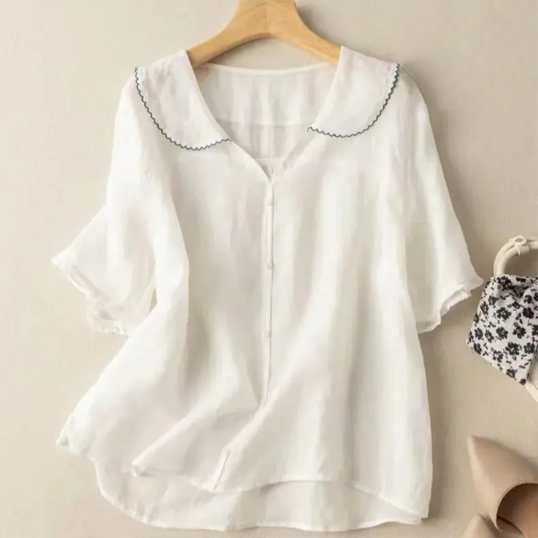 Tiara Linen Blouse