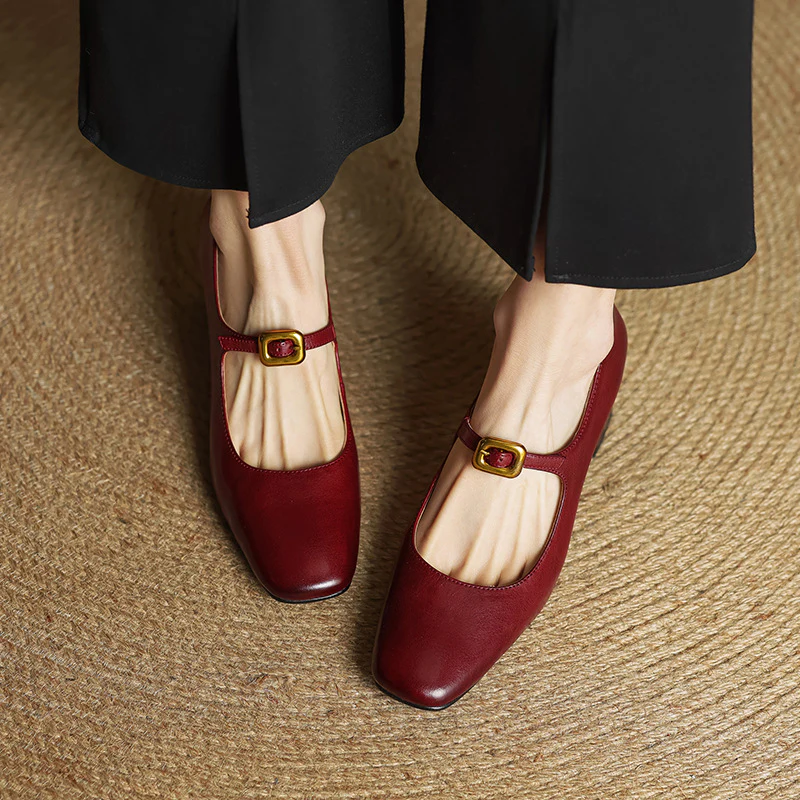 Olea Genuine Leather Heels