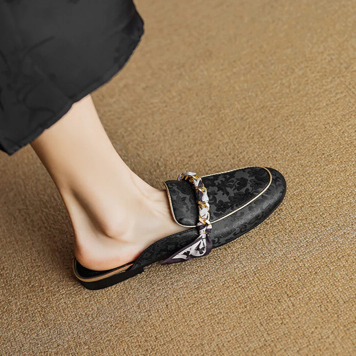 Lumor Genuine Leather Mules