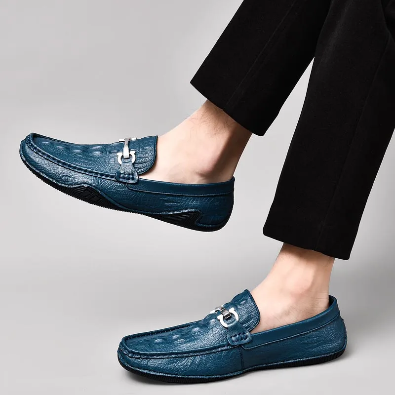 Reptor Genuine Leather Loafers