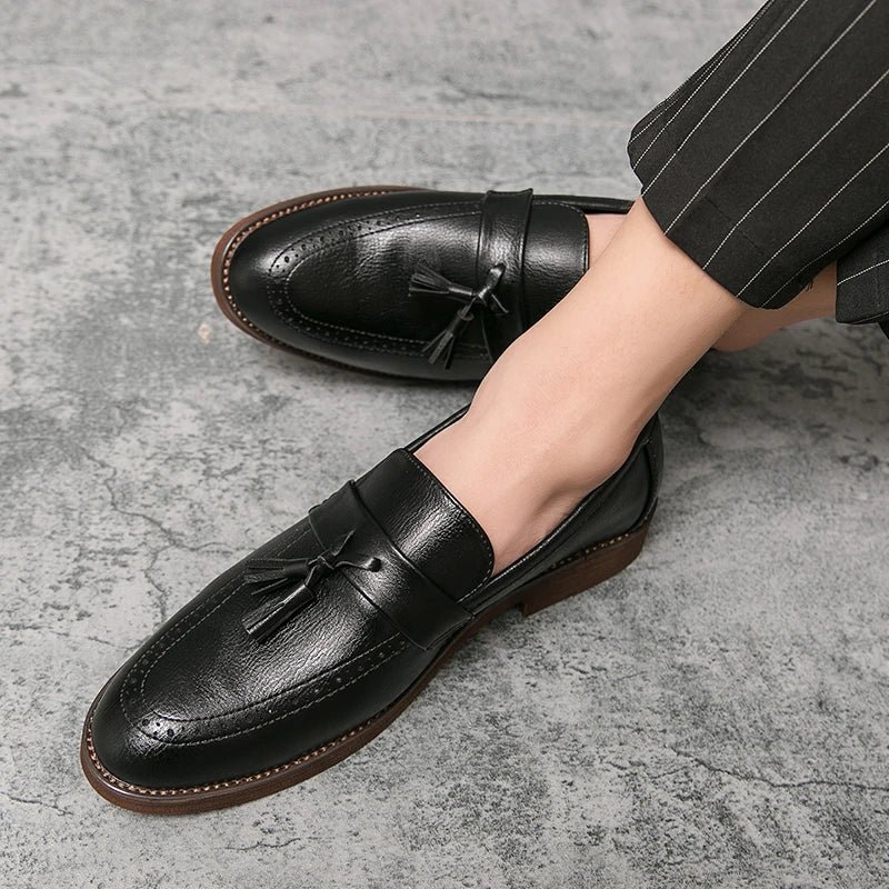 Onlor Genuine Leather Loafers