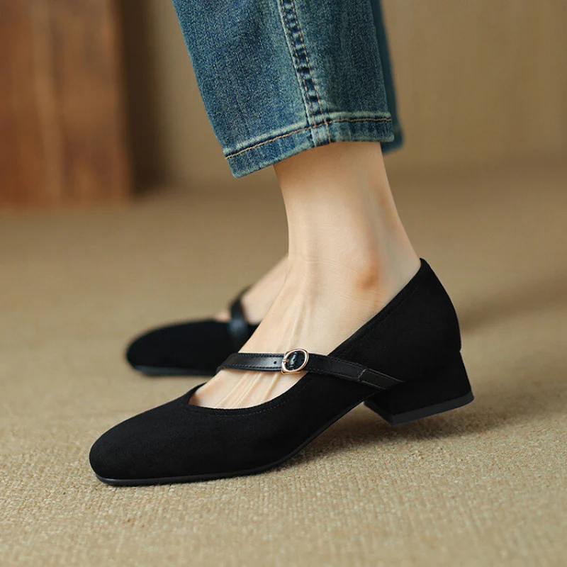 Elura Suede Heels