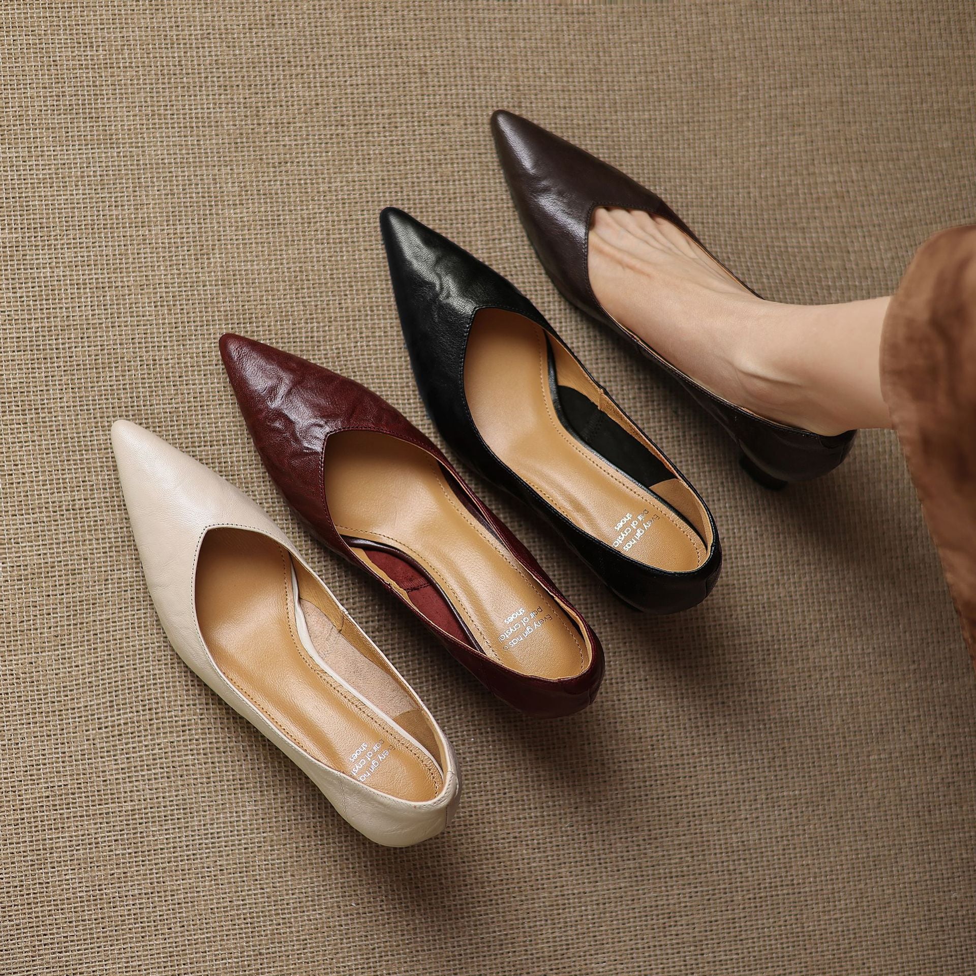 Veler Genuine Leather Heels