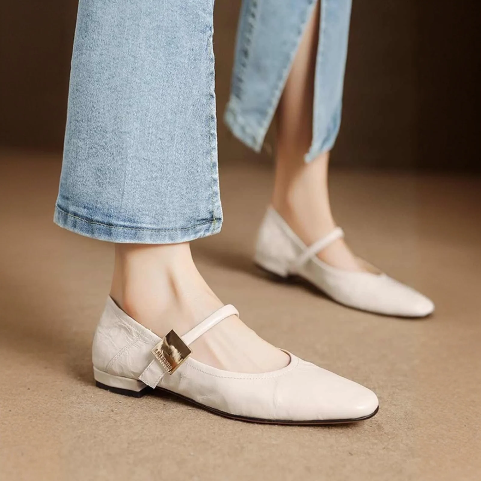 Ulan Genuine Leather Pumps