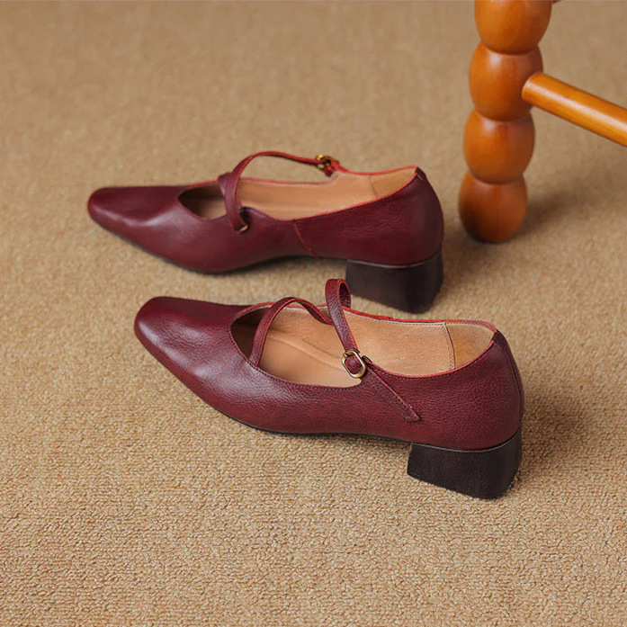 Evra Genuine Leather Heels