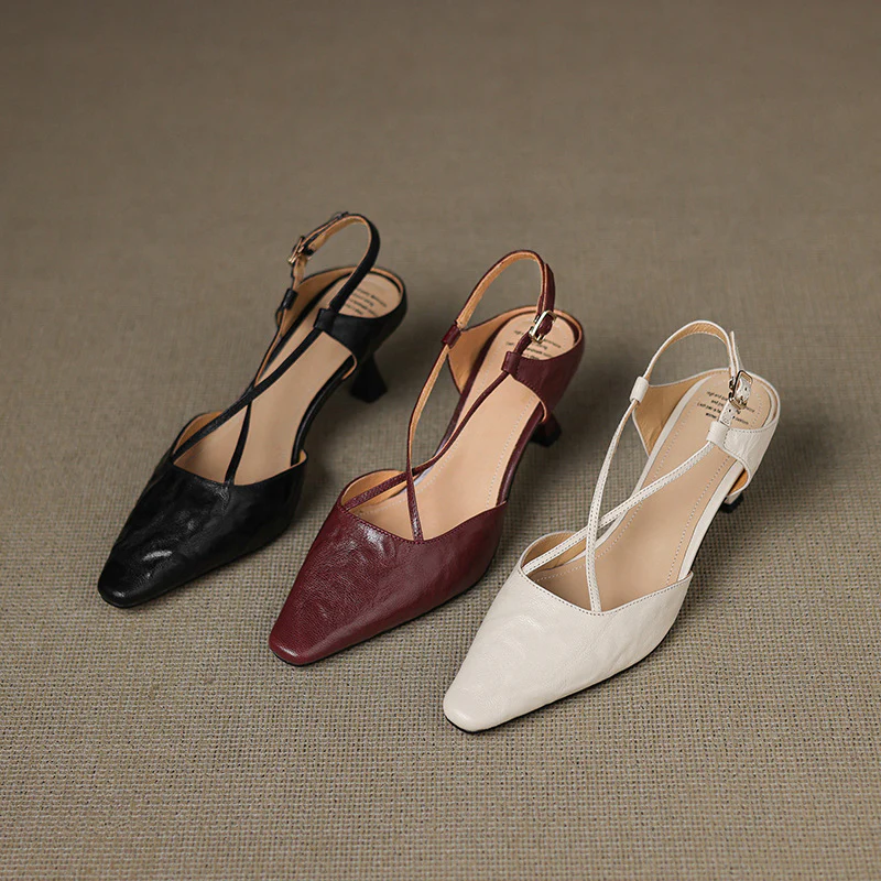 Velta Genuine Leather Heels