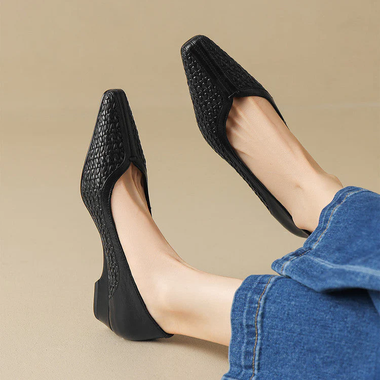 Morissa Genuine Leather Heels