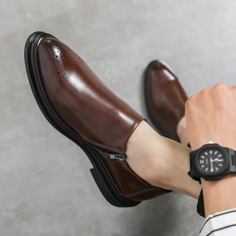 Aldric Genuine Leather Loafers