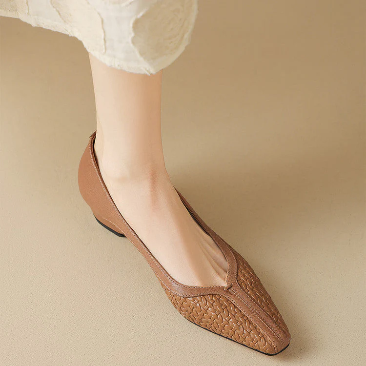 Morissa Genuine Leather Heels